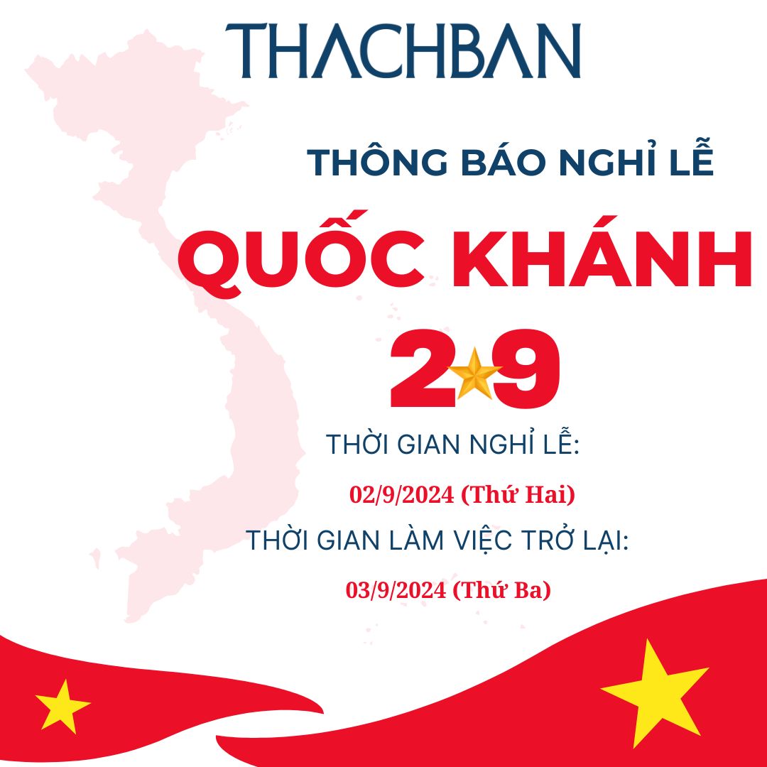 THÔNG BÁO NGHỈ LỄ QUỐC KHÁNH 2/9